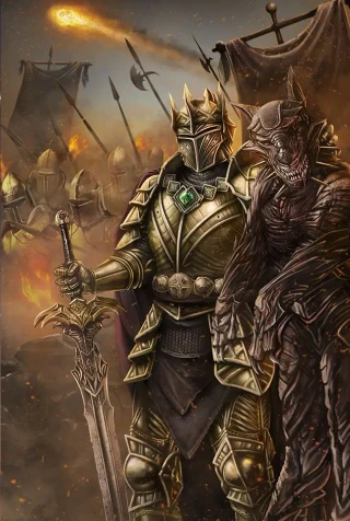 King Behelmius - Ephemeral Hero card