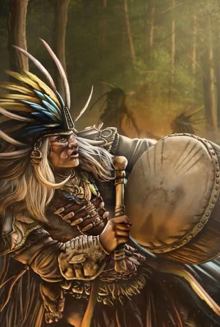 Witch Doctor - Ephemeral Unit card