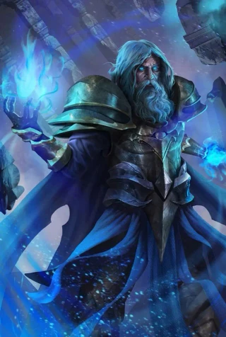 Elder Mahgus - Ephemeral Hero card