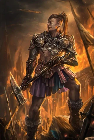 Fayda Headcrusher - Ephemeral Hero card