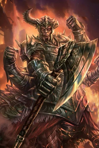 Emperor Darteanesh - Infernal Hero card