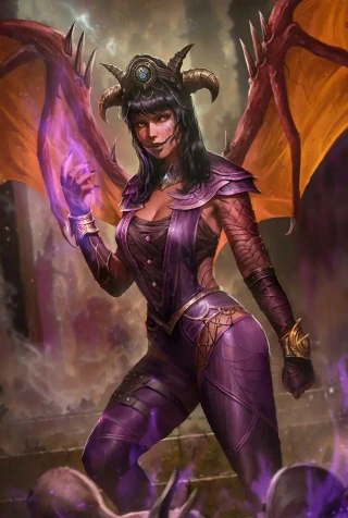 Matriarch Mervena - Infernal Hero card
