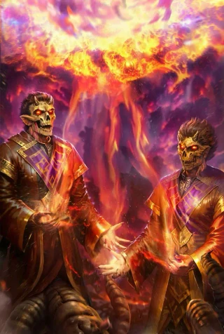 Shadow & Flame - Celestial Spell card