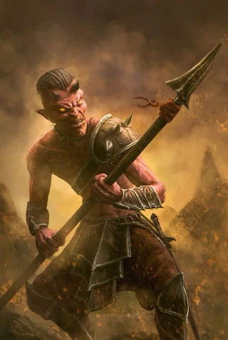 Demuïn: Longspear - Infernal Unit card