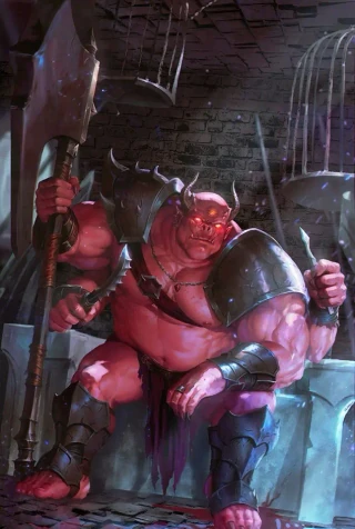 Painmaster Kuzog - Infernal Unit card