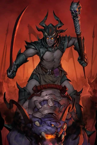 Vuul Khan - Infernal Unit card