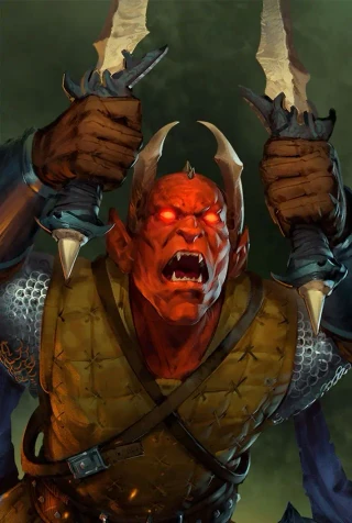 Rhominok The Mad - Infernal Hero card