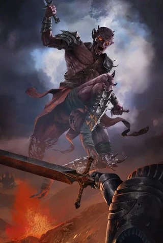 Vile Guard: Sha-Bahr - Infernal Hero card