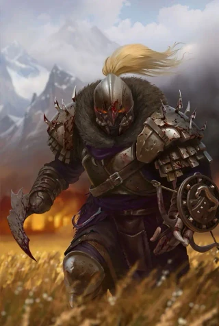 Warlord Bochram - Infernal Hero card