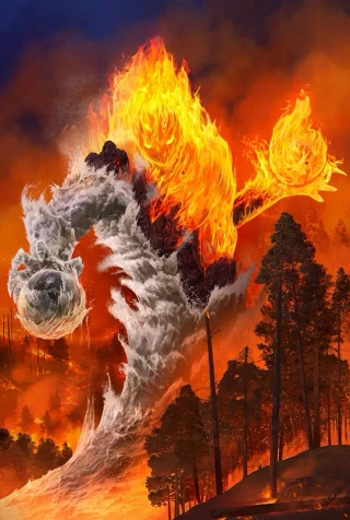 Elemental Destruction - Ephemeral Spell card