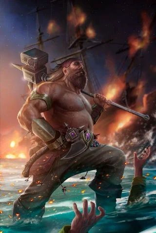 Raider: Verja the Cruel - Factionless Hero card