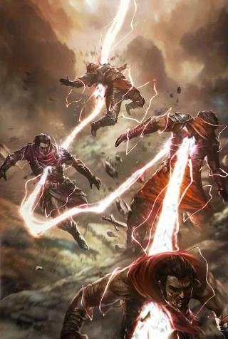 Chain Lightning - Infernal Spell card