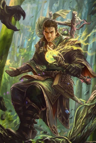 Deep Jungle Arcanist - Factionless Unit card